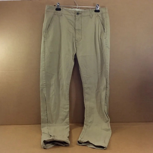 Levi Strauss  Men’s 34x34 Tan Work Pants Jeans - Picture 1 of 8